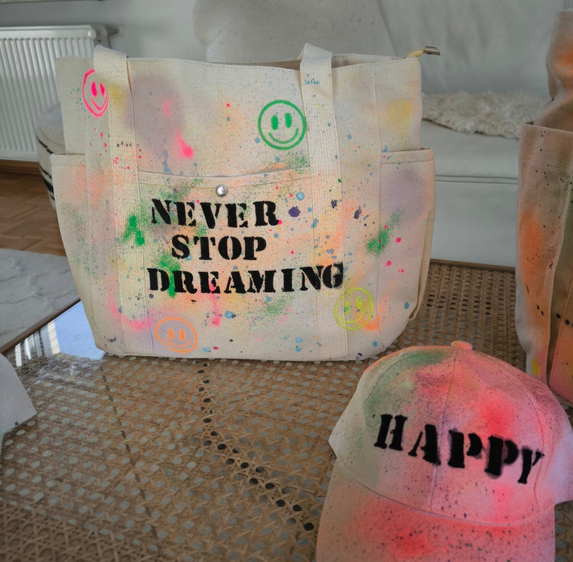 Never Stop Dreaming Bag