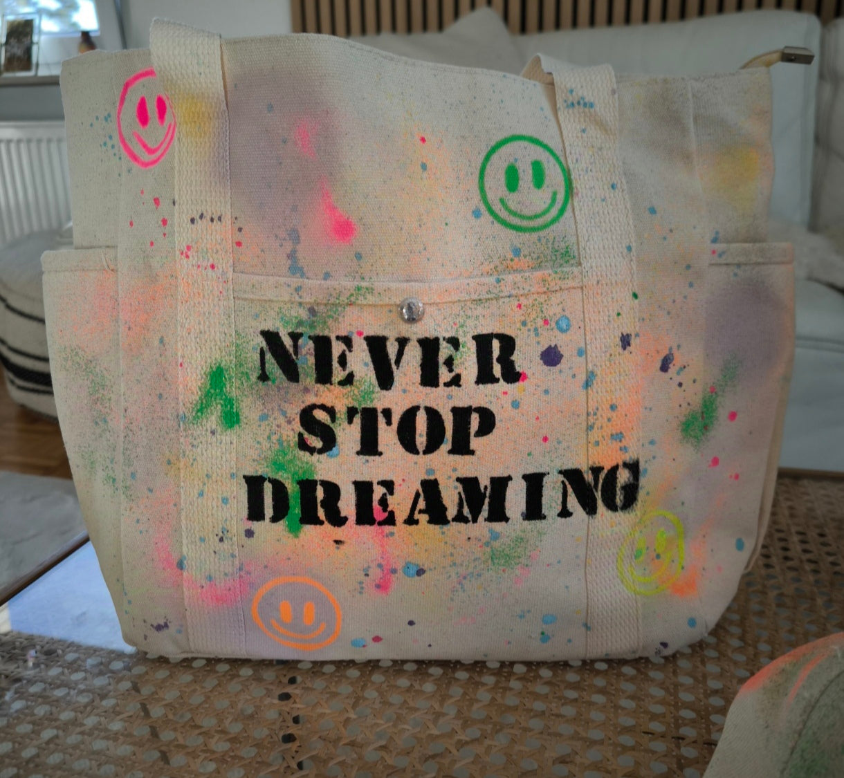 Never Stop Dreaming Bag