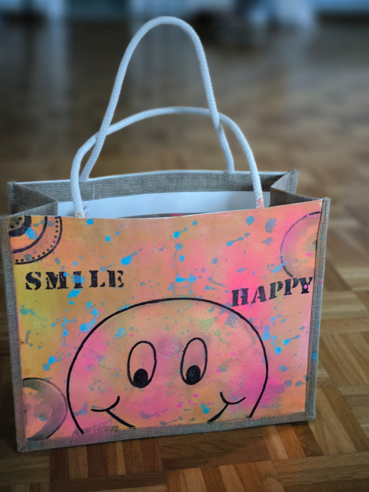 Smile & Happy Tasche
