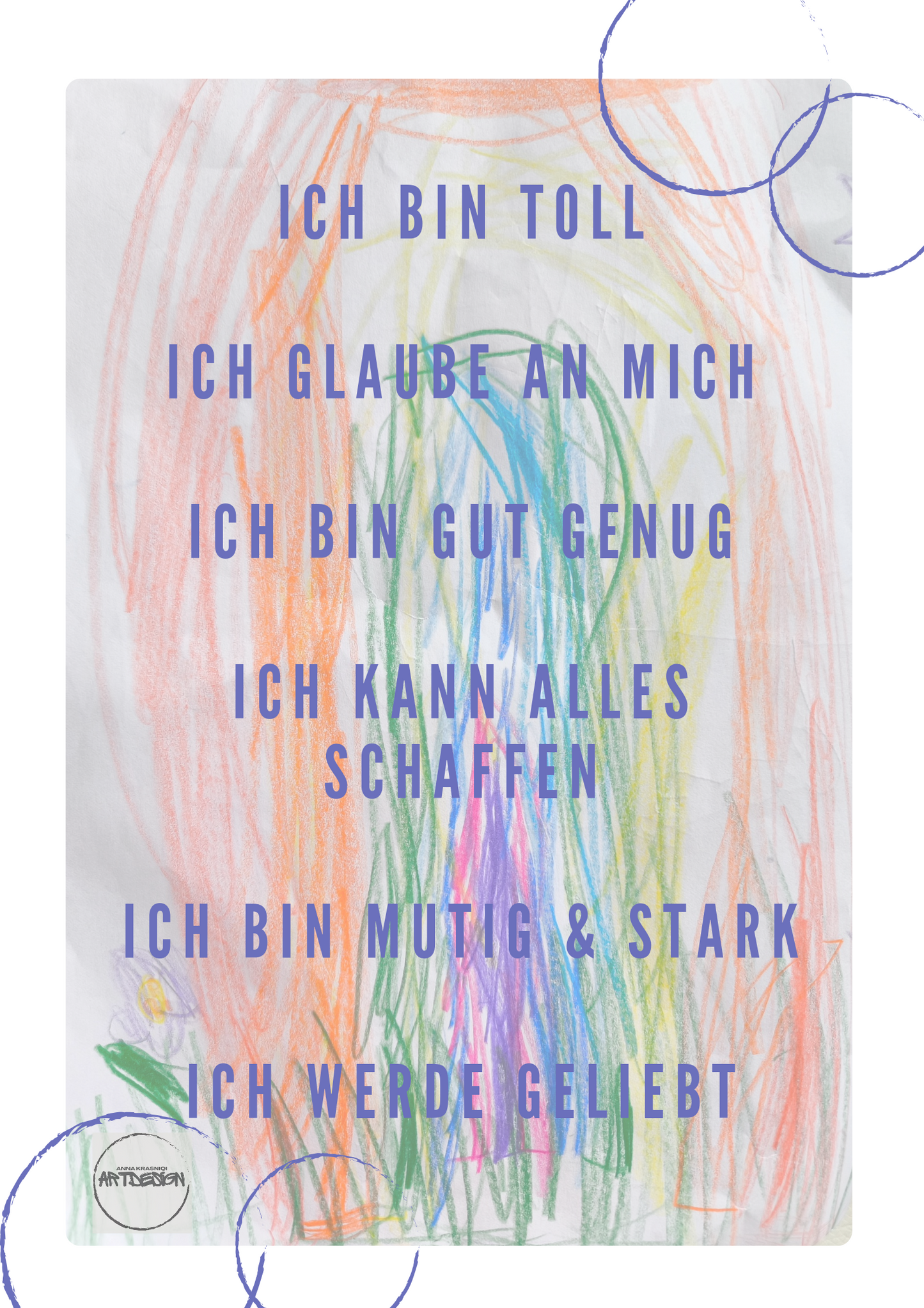 Poster A3 Regenbogen 🌈