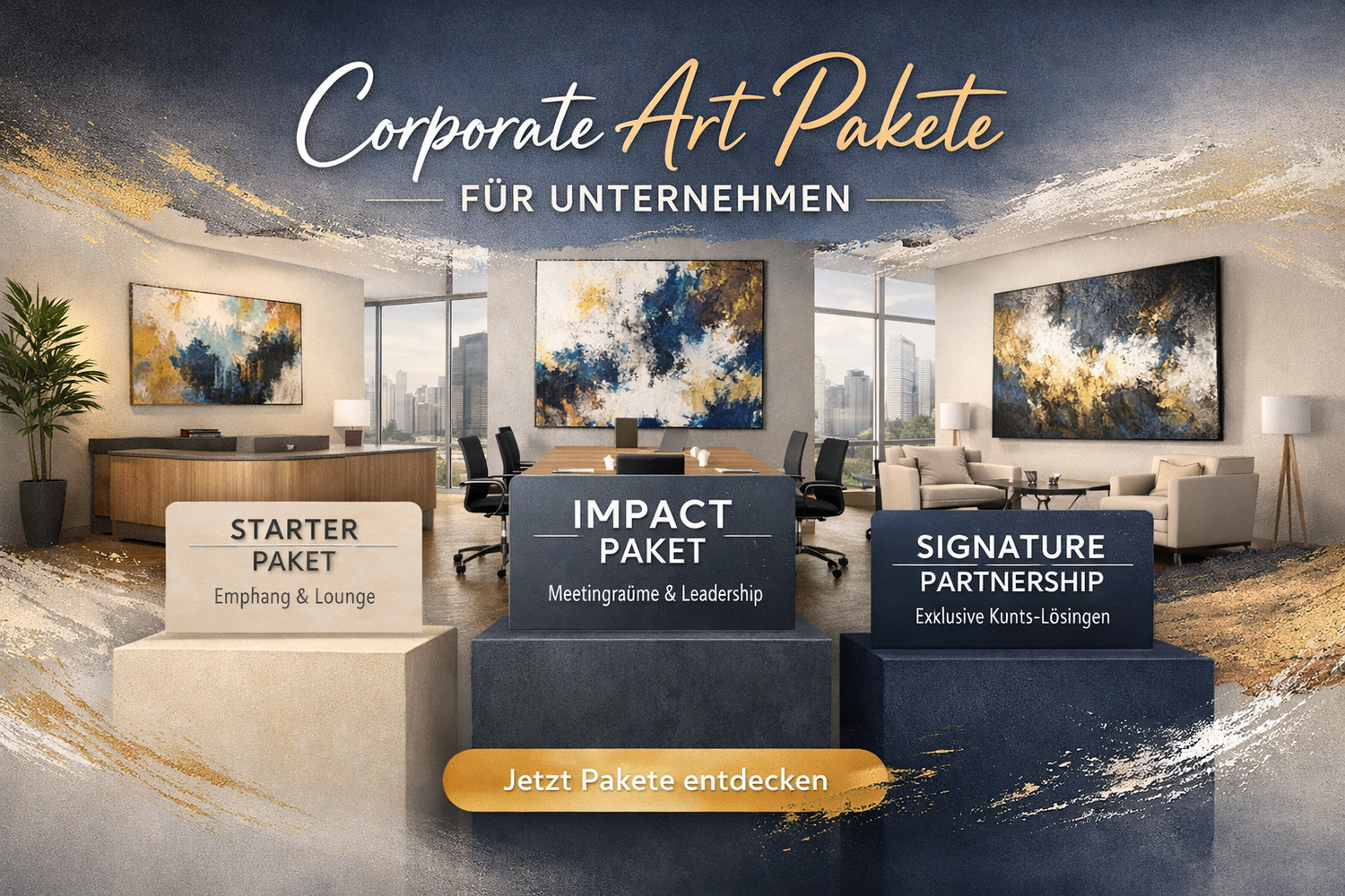 Corporate Art Pakete für Unternehmen