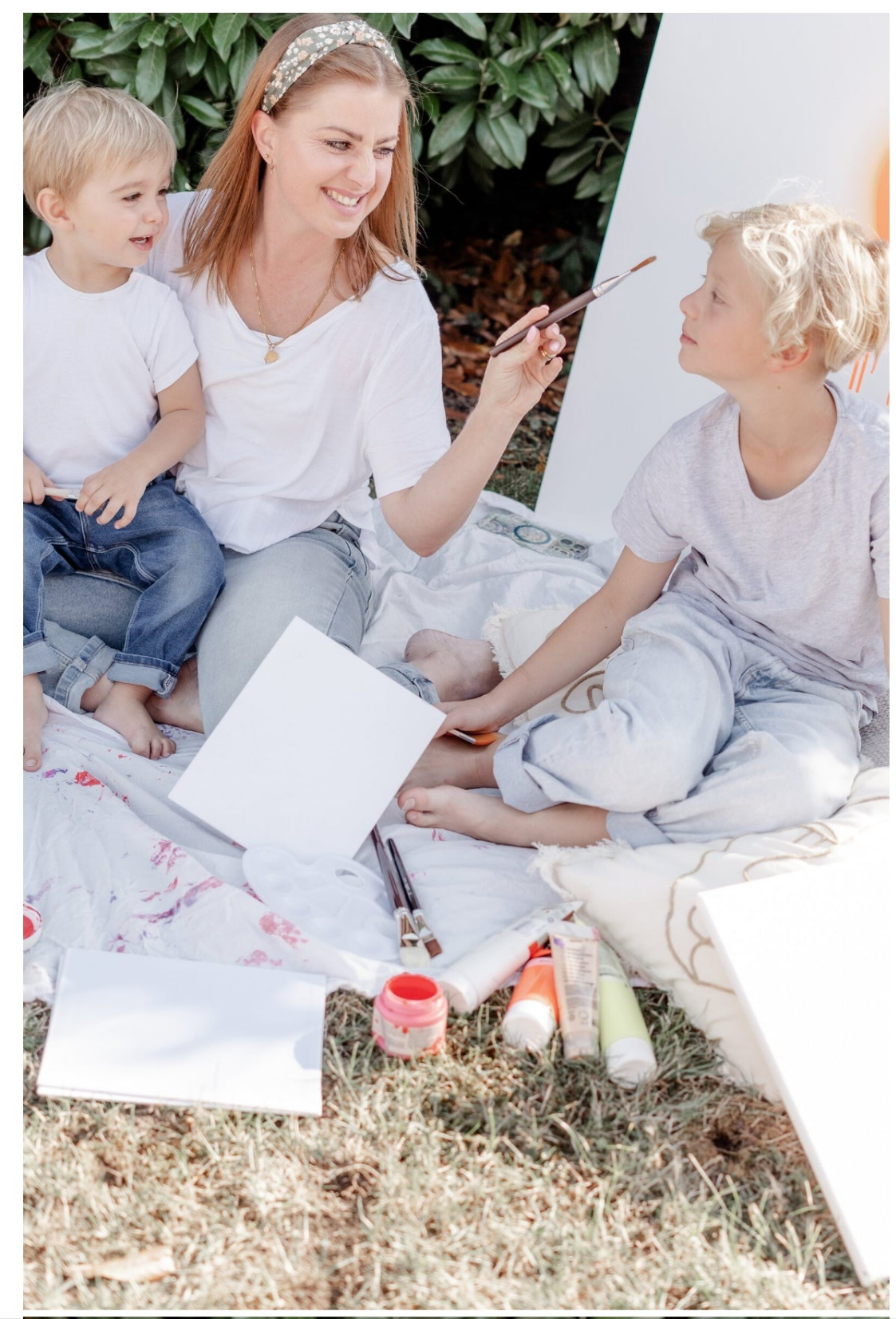 Fotoshooting im kreativen Prozess