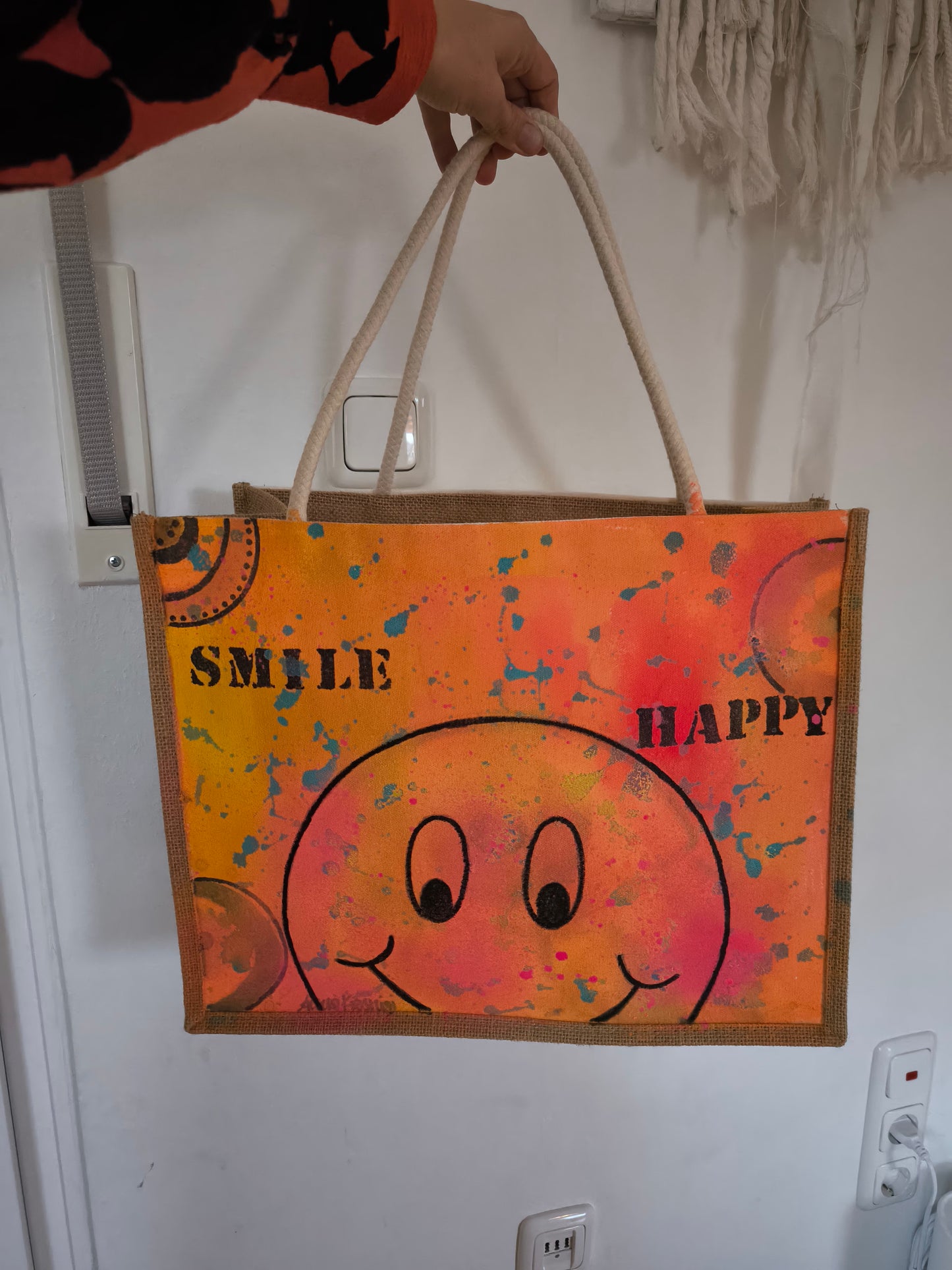 Smile & Happy Tasche