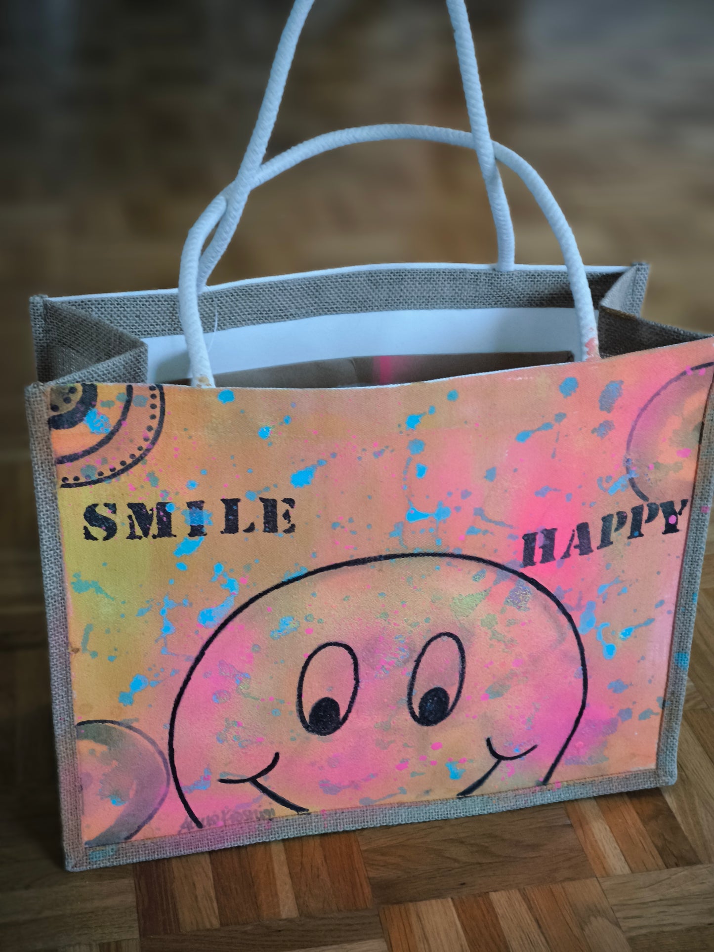 Smile & Happy Tasche