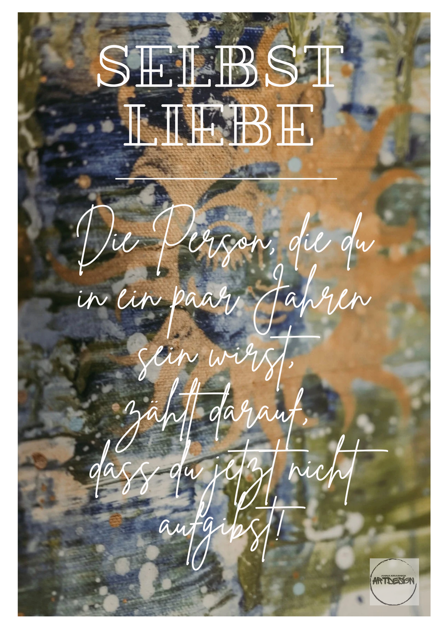 Poster A2 Selbstliebe 💙
