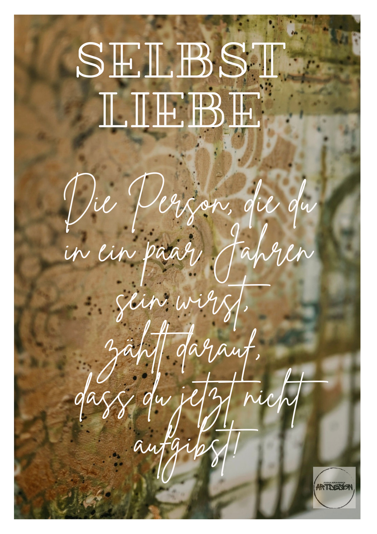 Poster A2 Selbstliebe