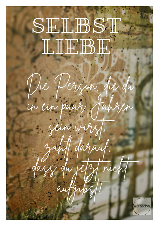 Poster A2 Selbstliebe