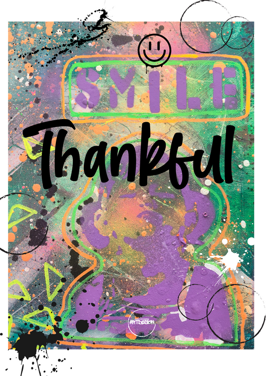 Poster A2 Thankful