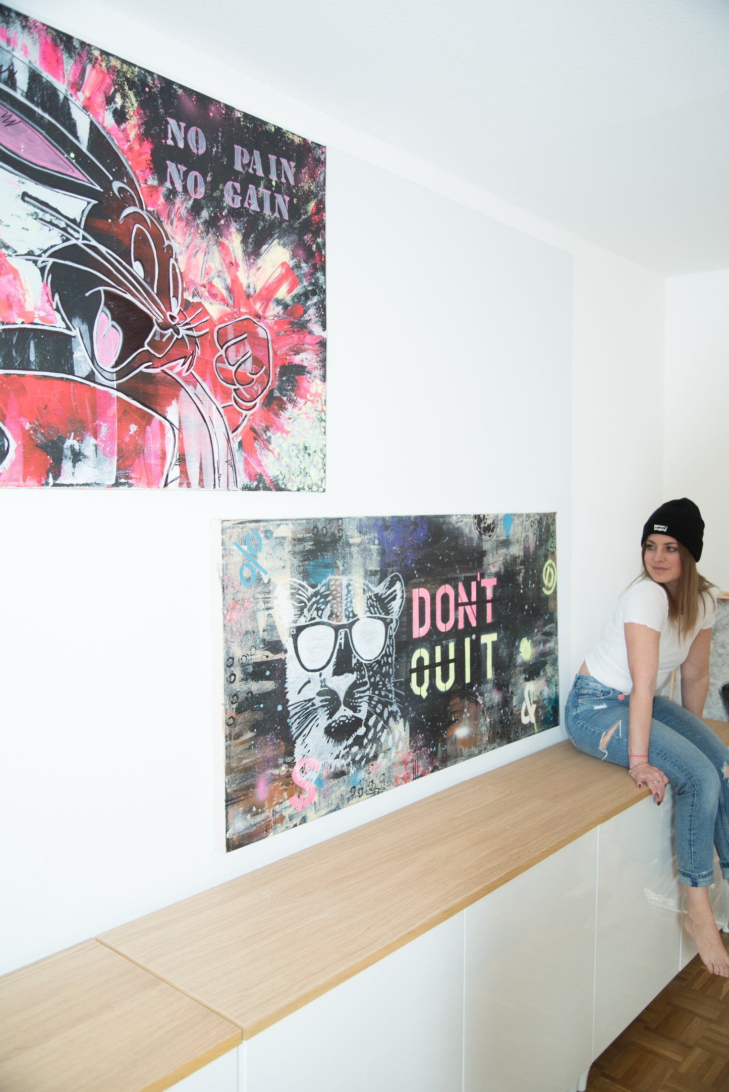 Pop Art 'dont quit ' CEO Office - Vision Statement