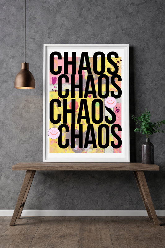 Kunstdruck Aus Unordnung entsteht Neues