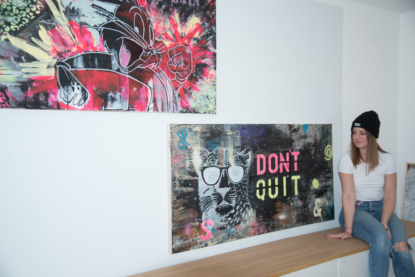 Pop Art 'dont quit ' CEO Office - Vision Statement