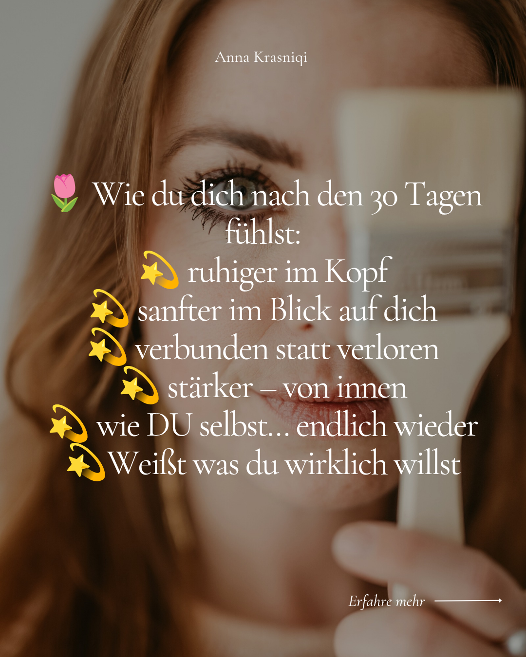 "Zurück zu dir" dein Self - Care Starter Kit