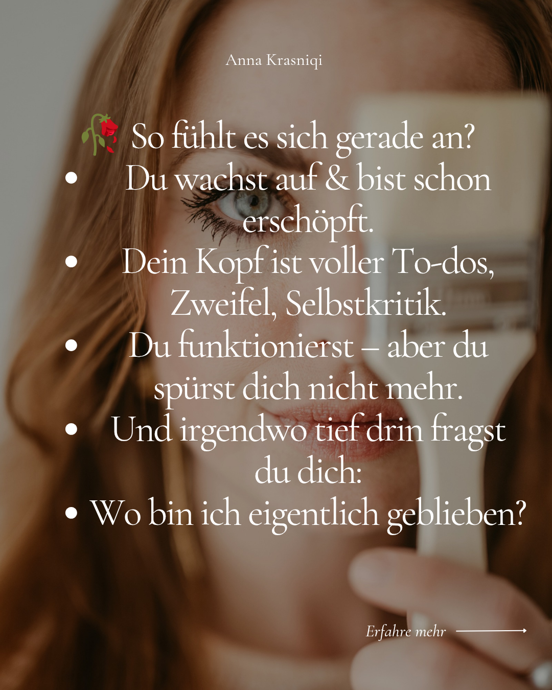 "Zurück zu dir" dein Self - Care Starter Kit