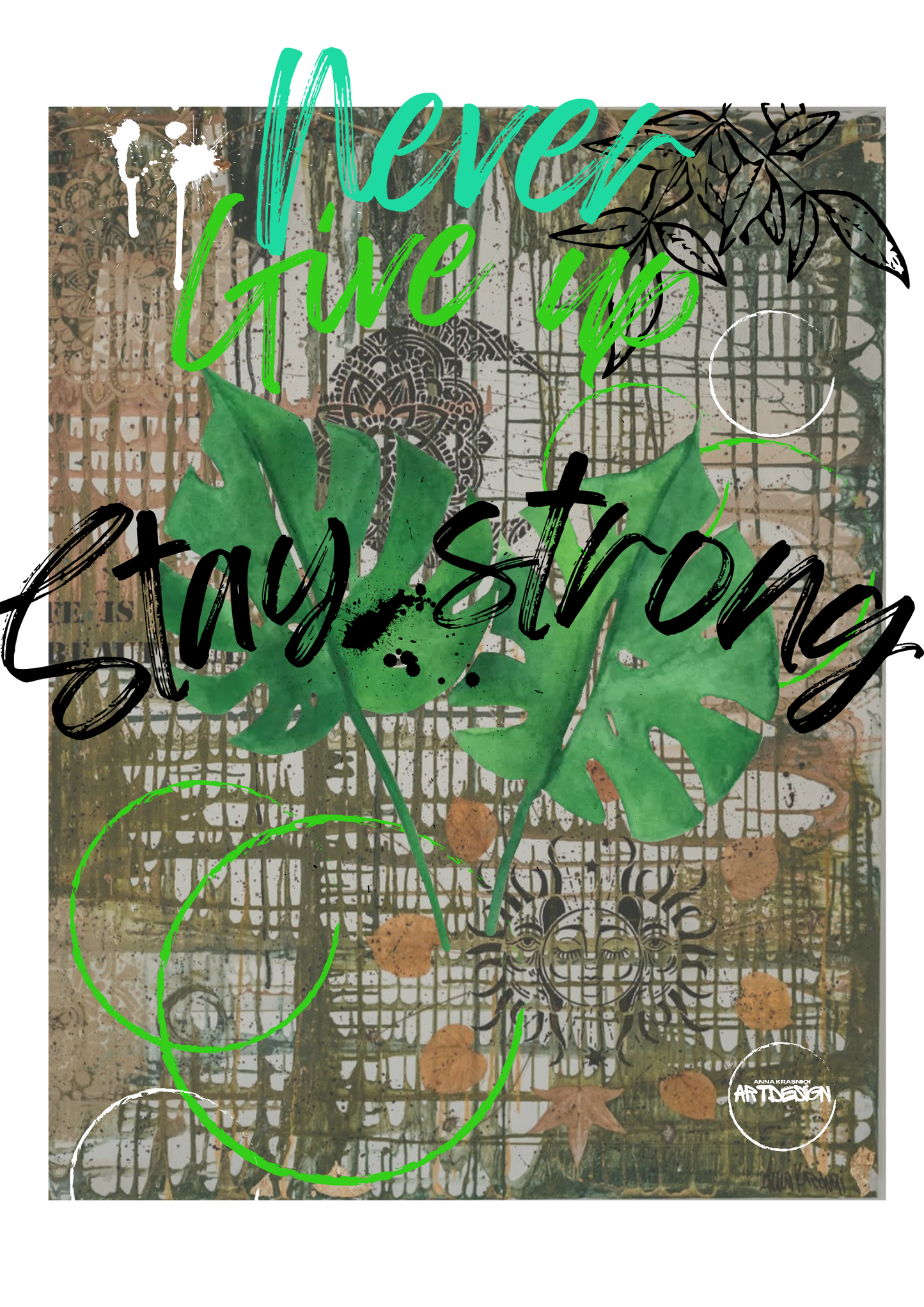Poster A2 Stay strong