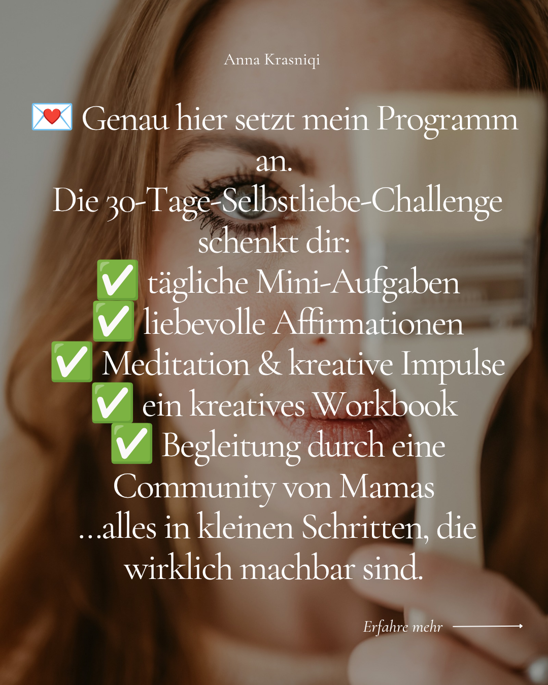 "Zurück zu dir" dein Self - Care Starter Kit